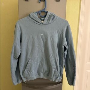 Nike women’s size small Light Blue Hoodie